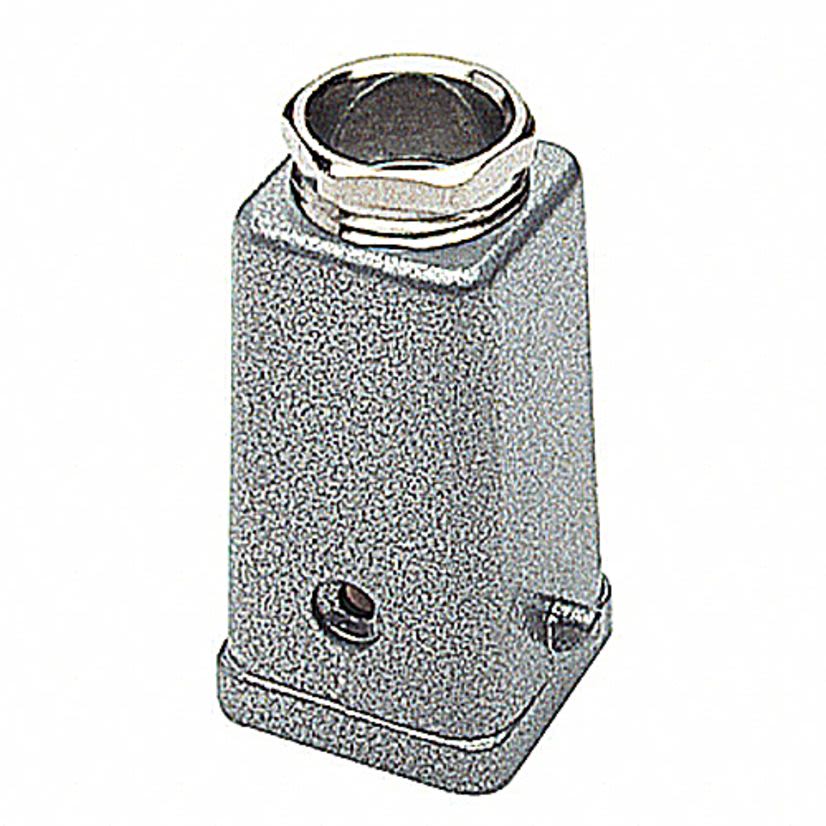 Thomas & Betts Pos-E-Kon® TH803AMV A Series Single Post Hood With Gasket, Top 1 x 3/8 in NPT Entry, Standard Mount, Die Cast Aluminum